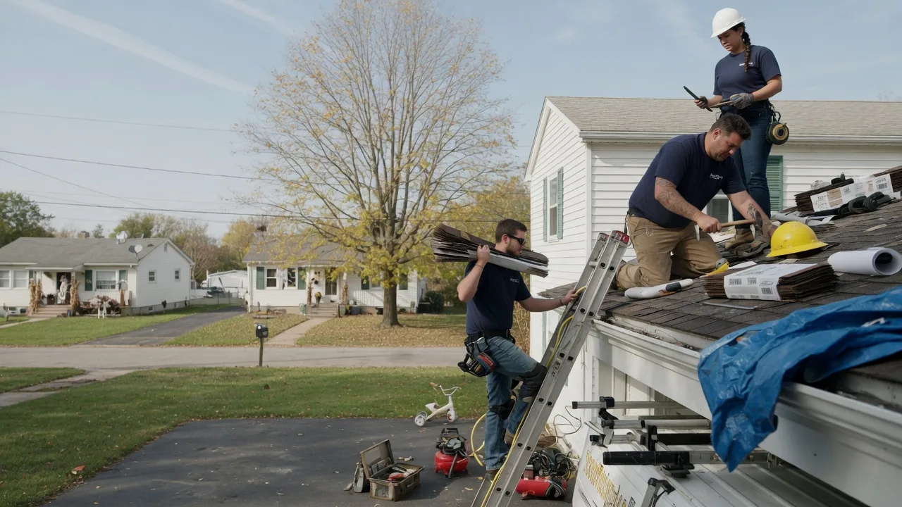 Local Roofing Contractors in Elvaston, IL near me